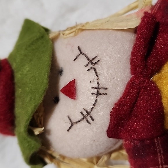 VINTAGE  SCARECROW  COUPLE DECORATIVE ITEMS - Picture 3 of 9